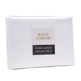 Royal Comfort Blended Bamboo Sheet Set White - Queen-1927503880824950786